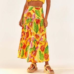 Farm Rio Toucan Skirt